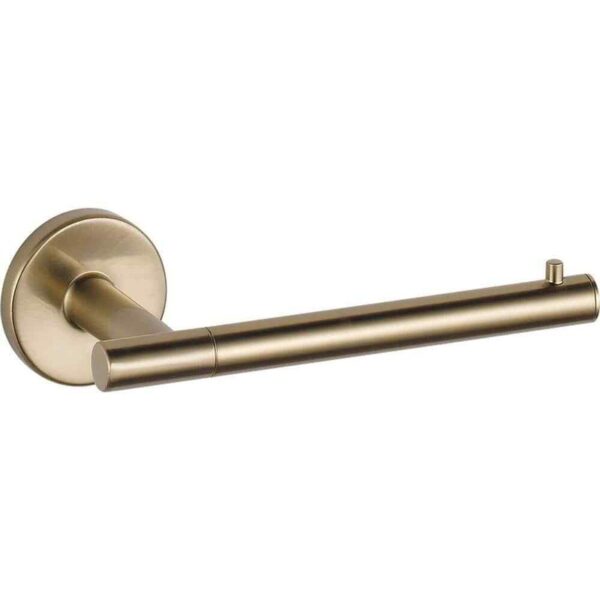 Delta Trinsic Single Post Toilet Paper Holder in Champagne Bronze