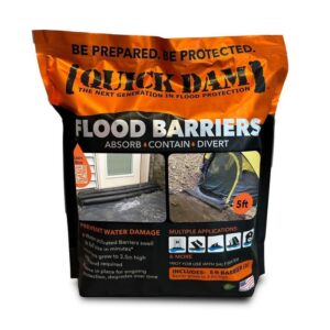 Quick Dam Water Activated 5 ft. Flood Barrier (2-Pack)