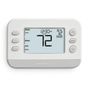Honeywell Home X2P Programmable Thermostat, Single-Stage, 1-Heat/1-Cool