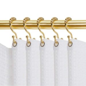 Utopia Alley Double Roller Shower Hook in Gold