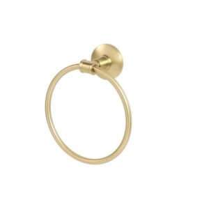 Glacier Bay Parsons Towel Ring Brushed Gold