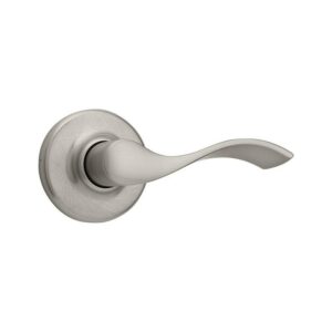 Kwikset Balboa Satin Nickel Passage Door Handle  Microban Technology
