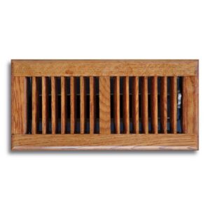 T.A. Industries 4 in. x 12 in. Oak Floor Diffuser