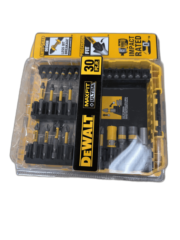 DEWALT MAXFIT ULTRA 1/4 in. Hex Steel Screwdriving Bit Set (30-Piece) - Image 12