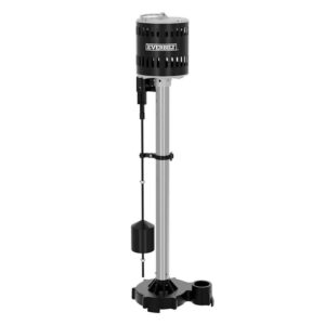 Everbilt 1/2 HP Stainless Steel and Cast Iron Pedestal Sump Pump