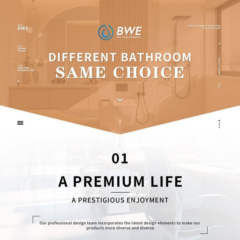 BWE Single Handle 12 in. Shower Faucet 2.5 GPM Matte Black Tub Hand Shower - Image 10