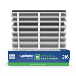 AprilAire 216 MERV 16 Air Filter 20x25x4 Pleated Fit 1210 1620 2210 2216 4200