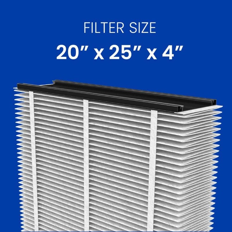 AprilAire 216 MERV 16 Air Filter 20x25x4 Pleated Fit 1210 1620 2210 2216 4200 - Image 2