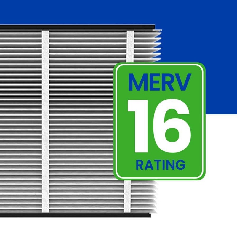 AprilAire 216 MERV 16 Air Filter 20x25x4 Pleated Fit 1210 1620 2210 2216 4200 - Image 8