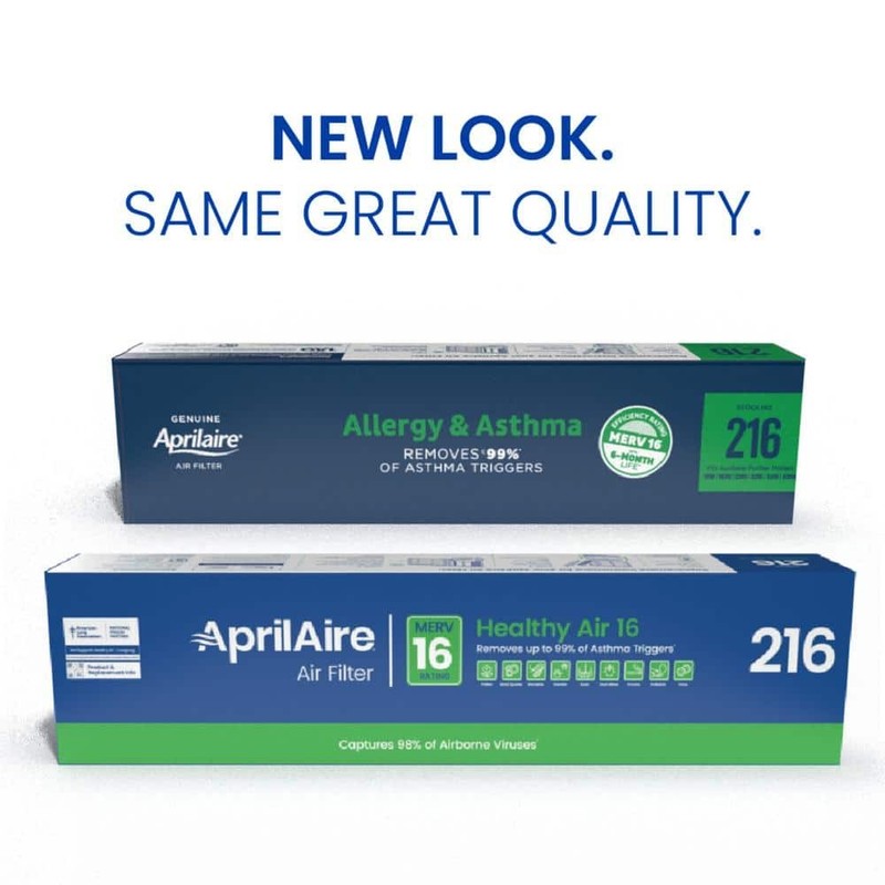 AprilAire 216 MERV 16 Air Filter 20x25x4 Pleated Fit 1210 1620 2210 2216 4200 - Image 12