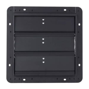 Unbranded Black 14" 1400 CFM Wall Mount Exhaust Fan w/Variable Speed Controller