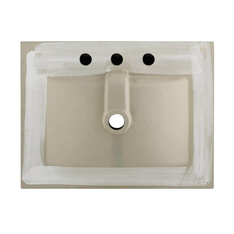 Swiss Madison 24 in. Ceramic Vanity Top Matte Black 8 in. Faucet Holes - Image 4