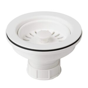 KRAUS Kitchen Sink Strainer in White