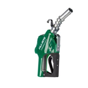 FILL-RITE 1 in. 5-25 GPM Automatic Diesel Fuel Nozzle with Hook (Green)