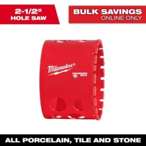 Milwaukee 2-1/2 in. Diamond Max Hole Saw