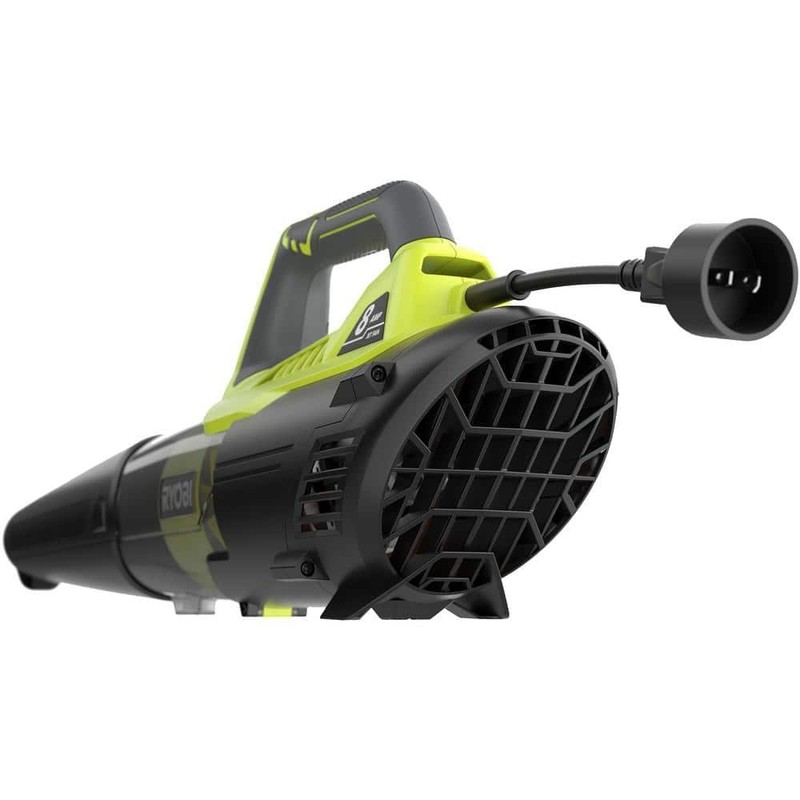 RYOBI 135 MPH 440 CFM 8 Amp Corded Electric Jet Fan Leaf Blower - Image 7