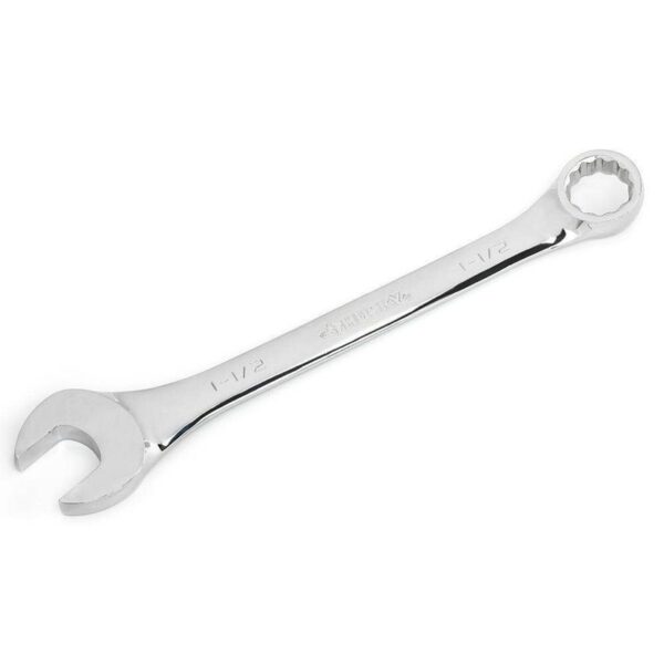 Husky 1-1/2 in. 12-Point SAE Full Polish Combination Wrench