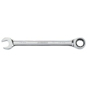 Husky 1 in. 12-Point SAE Ratcheting Combination Wrench