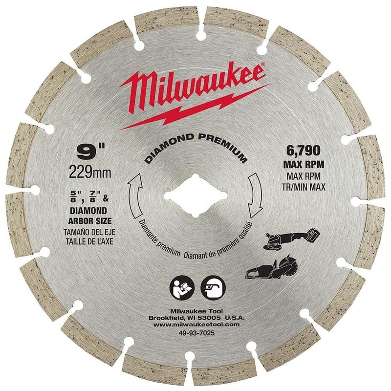 Milwaukee 9 in. Segmented Diamond Blade - Image 6
