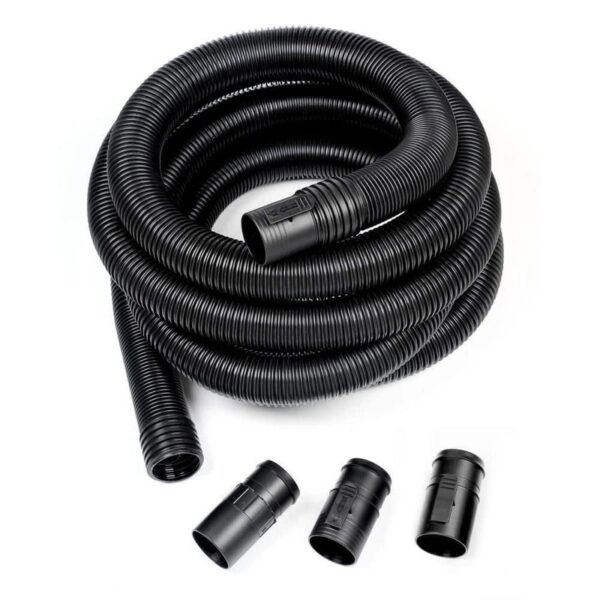 RIDGID 2-1/2 in. x 13 ft. LA2521 DUAL-FLEX Locking Vacuum Hose Kit Accessory