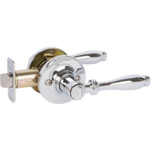 DELANEY HARDWARE Callan Silona Polished Chrome Bed/Bath Door Handle