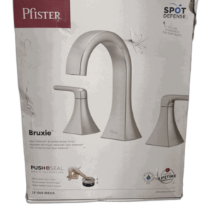 Pfister Bruxie 8 in Widespread 2-Handle Bathroom Faucet Brushed Nickel