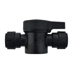 SharkBite ProLock 1/2 in. Push-to-Connect Plastic Shut Off Valve