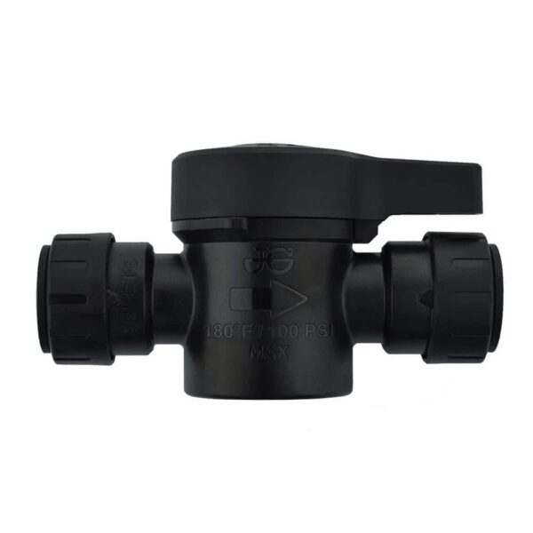 SharkBite ProLock 1/2 in. Push-to-Connect Plastic Shut Off Valve