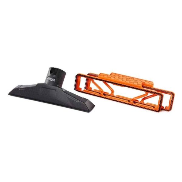 RIDGID 2-1/2" NXT Max Locking Floor Tool for Wet Dry Shop Vac with Dual Bristles