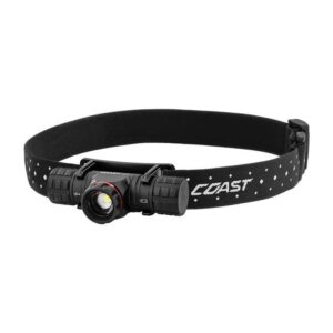 Coast XPH30R 1200 Lumen Rechargeable Dual Power Magnetic LED Headlamp