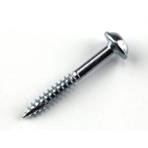 Kreg #8 x 1-1/4" Square Drive Round Head Zinc Fine Pocket-Hole Screw (250-Pack)