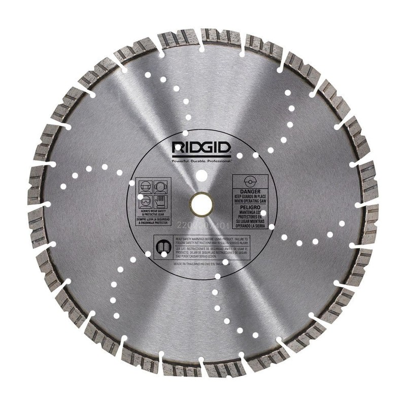 RIDGID 14 in. Dual Purpose XTR Diamond Blade - Image 2