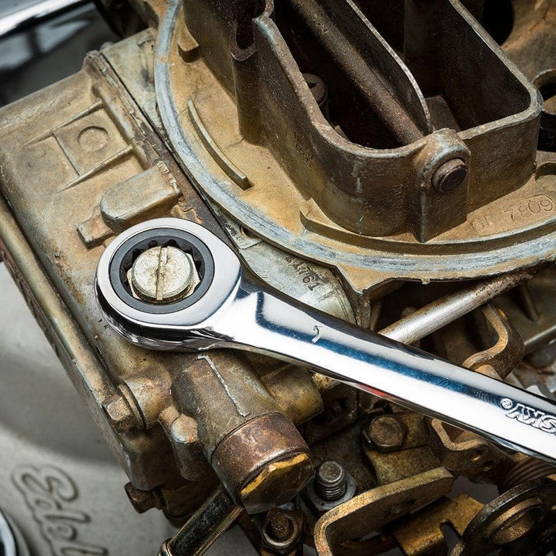 Husky 15/16 in. 12-Point SAE Ratcheting Combination Wrench - Image 6