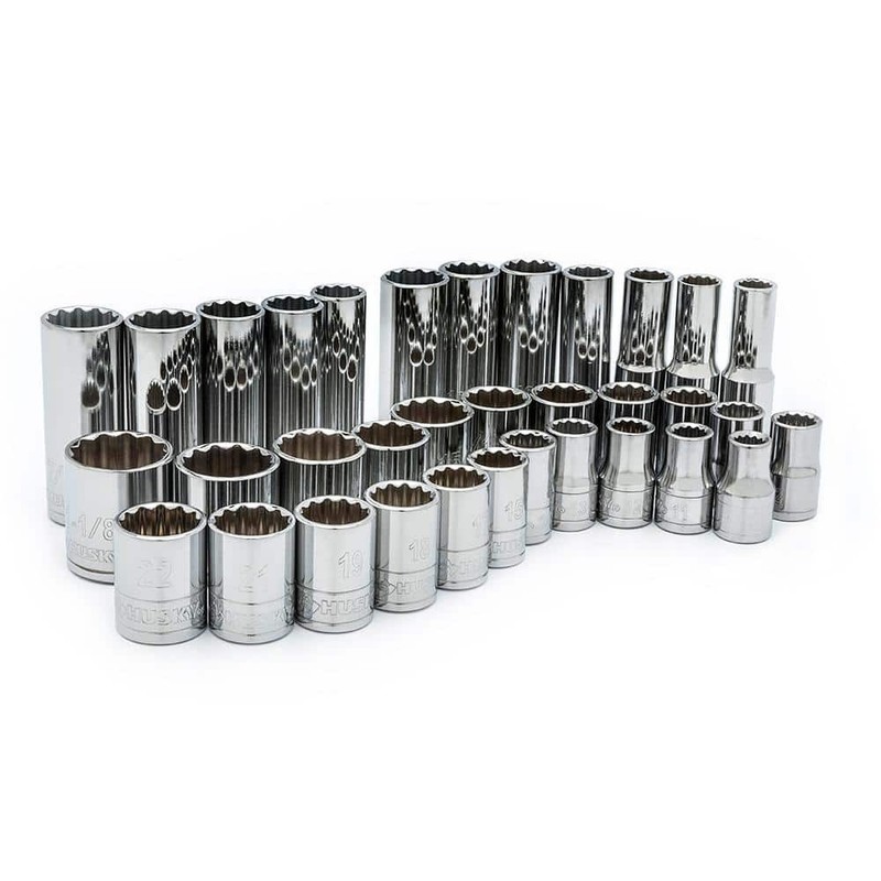 Husky 1/2 in. Drive Mechanics Tool Set (52-Piece) - Image 5