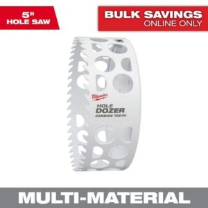Milwaukee 5 in. Carbide Hole Dozer Saw
