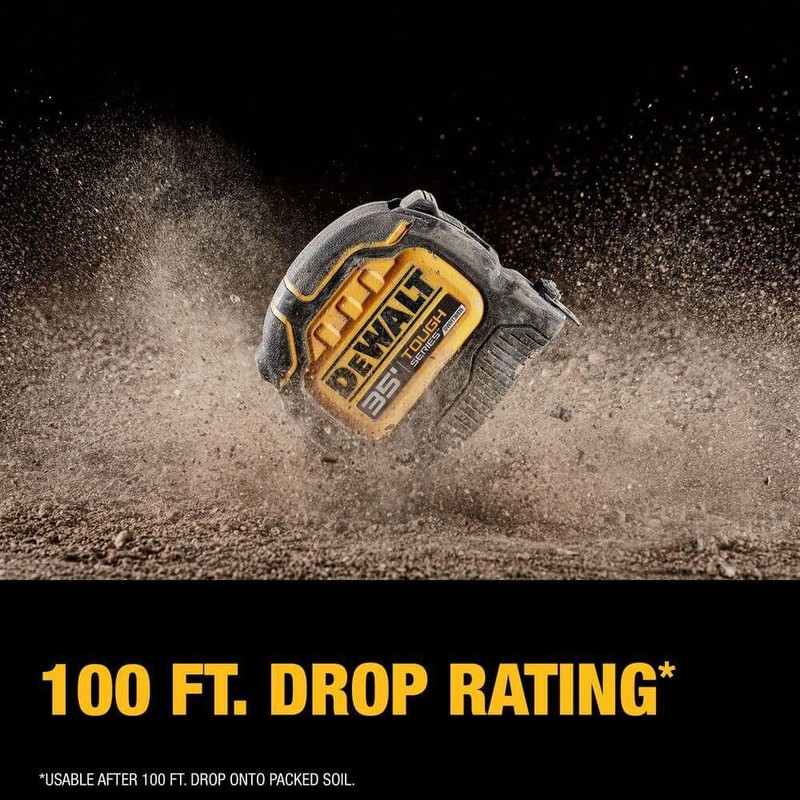 DEWALT Tough Tape 35 ft. x 1-1/4 in. Tape Measure - Image 3