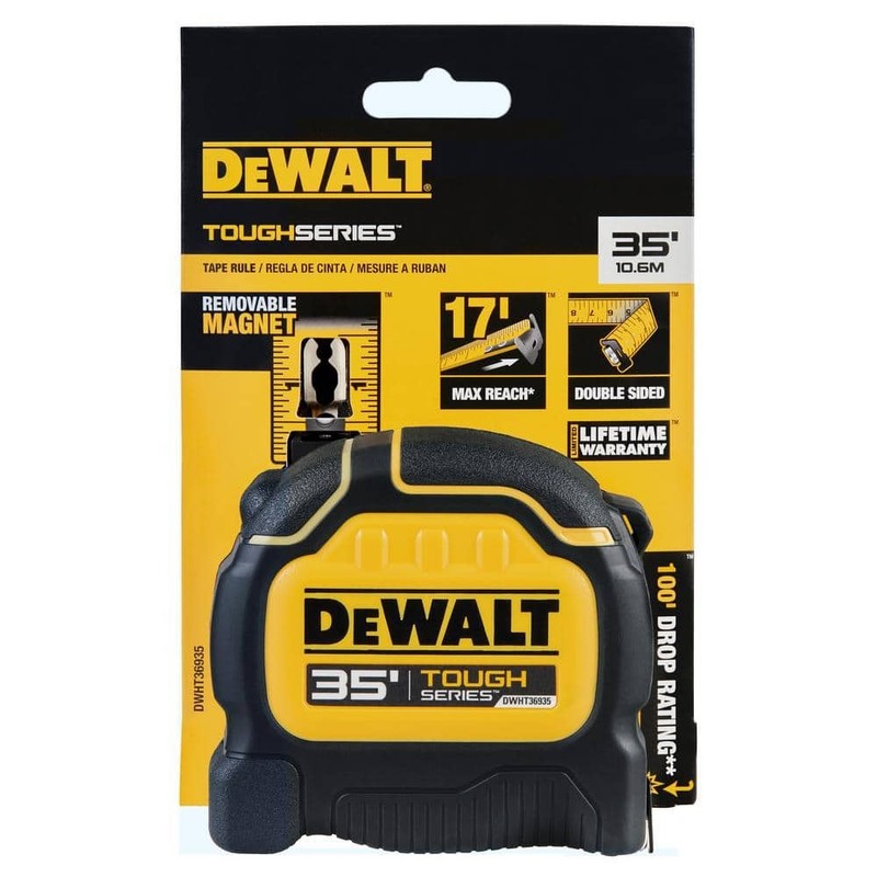DEWALT Tough Tape 35 ft. x 1-1/4 in. Tape Measure - Image 12