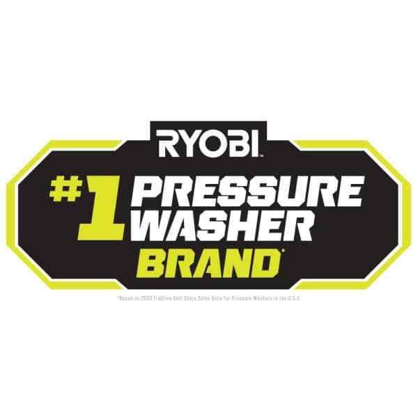 RYOBI 12 in. 3100 PSI Electric Pressure Washer Surface Cleaner w/Caster Wheels - Image 2