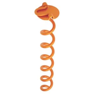 Vortex 16 in. Steel Folding Ring Spiral Ground Anchor