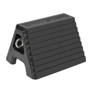 TowSmart Heavy Duty Rubber Wheel Chock (w/Steel Eye Bolt)