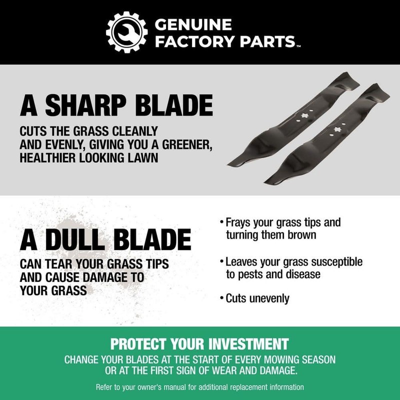 Genuine Factory Parts 3-in-1 Blade for 23 in. Lawn Mowers OE# 942-05019 - Image 9