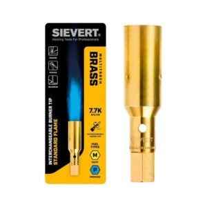 SIEVERT Multi-Torch Brass Burner Tip Standard Size (Fuel Not Included)