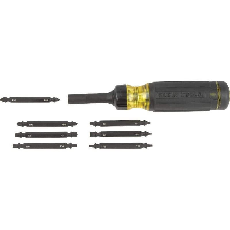 Klein Tools 15-in-1 Ratcheting Impact Multi-Bit Screwdriver - Image 11