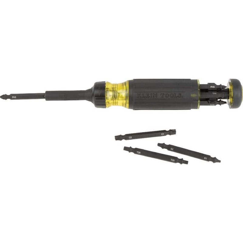 Klein Tools 15-in-1 Ratcheting Impact Multi-Bit Screwdriver - Image 13