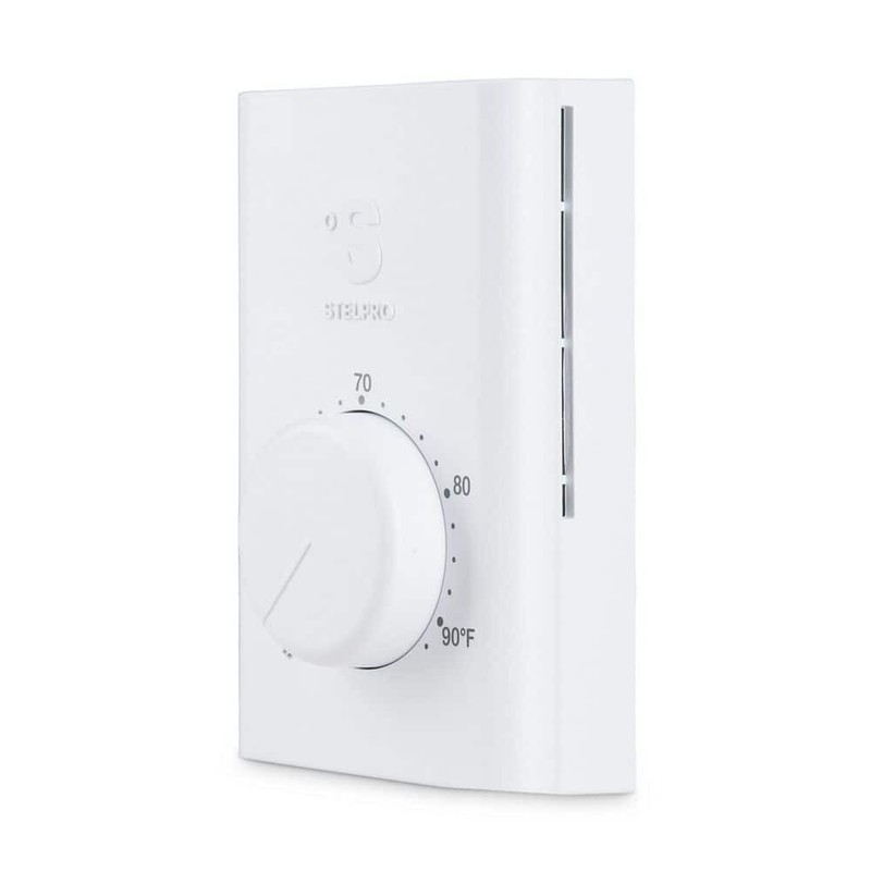 Stelpro Double-Pole 22 Amp 120/240V Mechanical Wall-Mount Thermostat White - Image 2