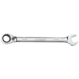 Husky 9/16 in. Reversible Ratcheting Combination Wrench