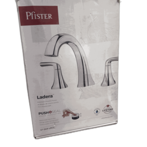 Pfister Ladera 8 in. Widespread Double Handle Bathroom Faucet in Polished Chrome