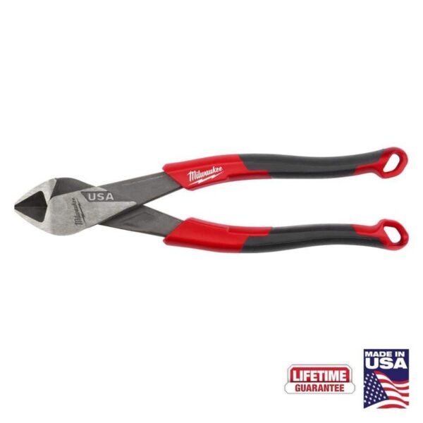 Milwaukee 8 in. Diagonal Cutting Pliers with Comfort Grip