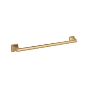Amerock Mulholland 18 in. (457 mm) L Towel Bar in Champagne Bronze