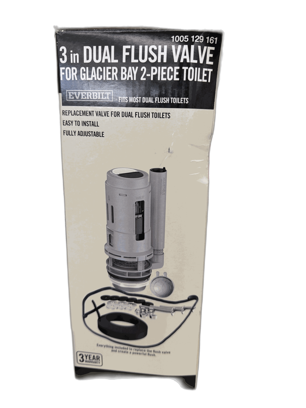 Everbilt Dual Flush Valve for Glacier Bay 3 in. Toilets """"NO HARDWARE"""